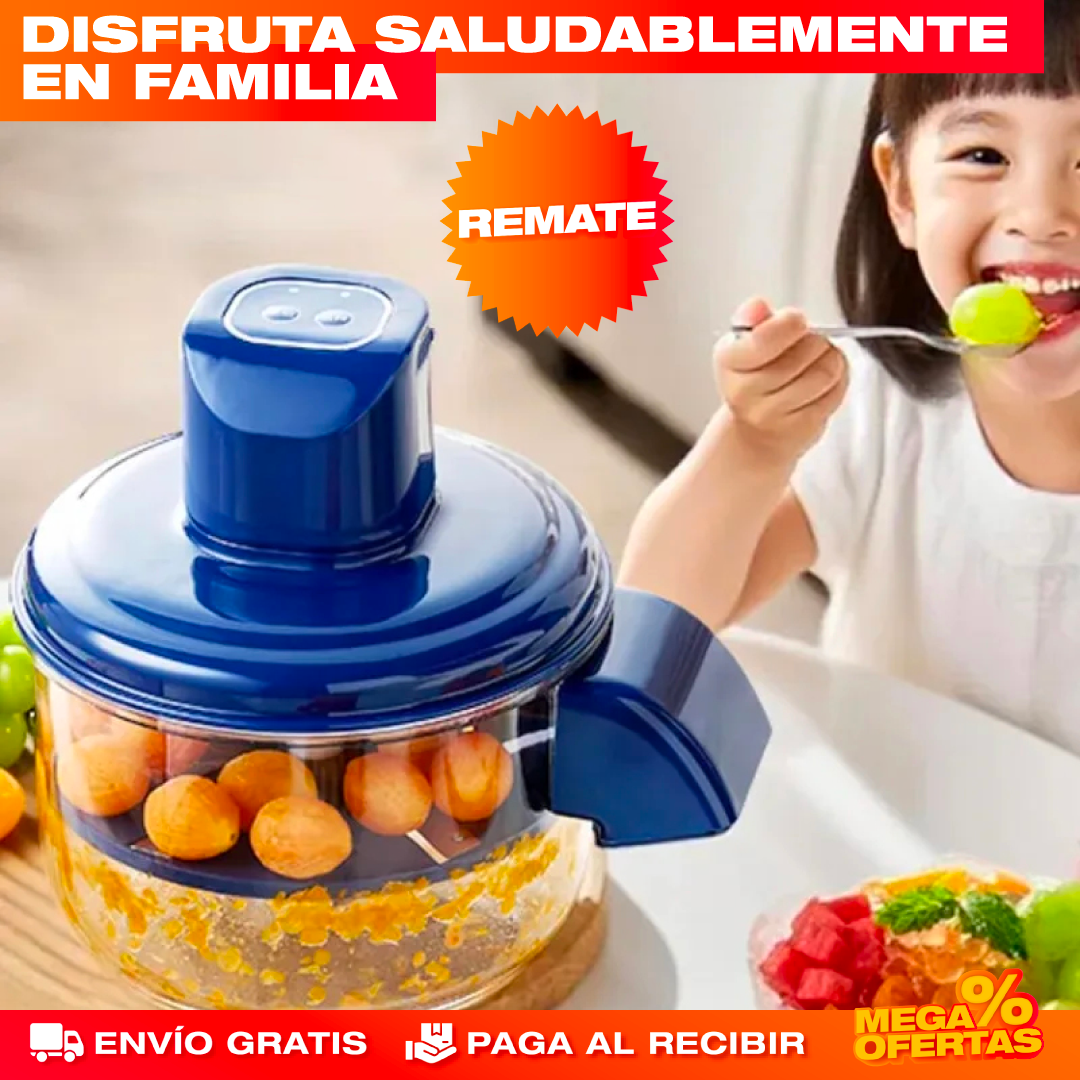 Pelador Eléctrico de Frutas y Verduras – Pela en Segundos Sin Cansar la Mano
