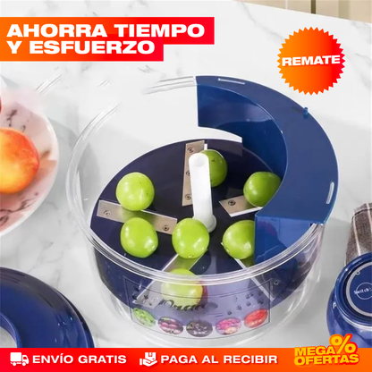 Pelador Eléctrico de Frutas y Verduras – Pela en Segundos Sin Cansar la Mano
